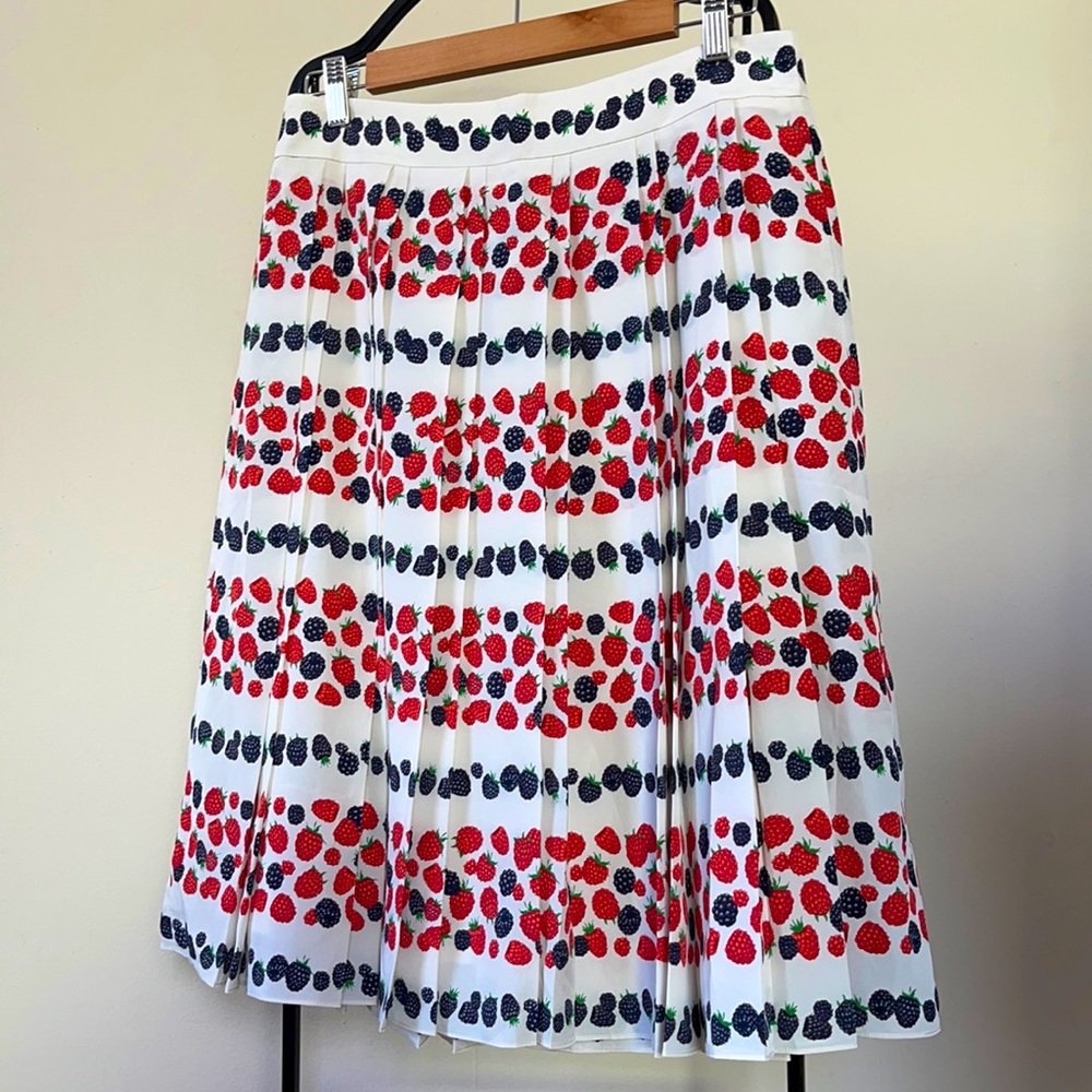 J. Crew Berry Skirt 8